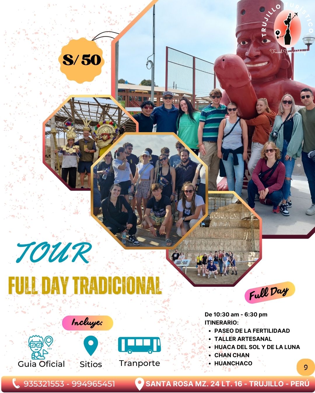 Tours Trujillo Arqueológico Tradicional